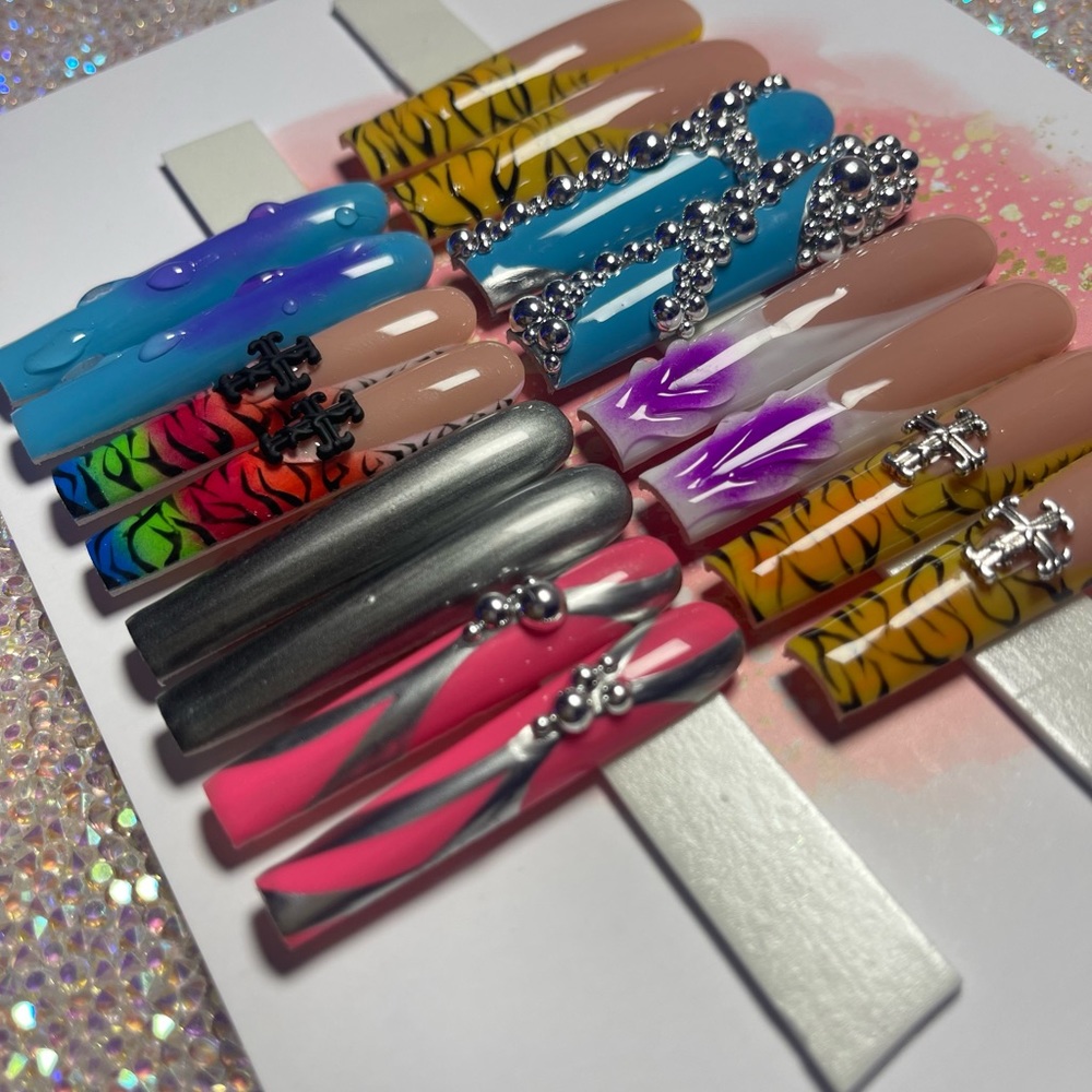 Handmade press on nails